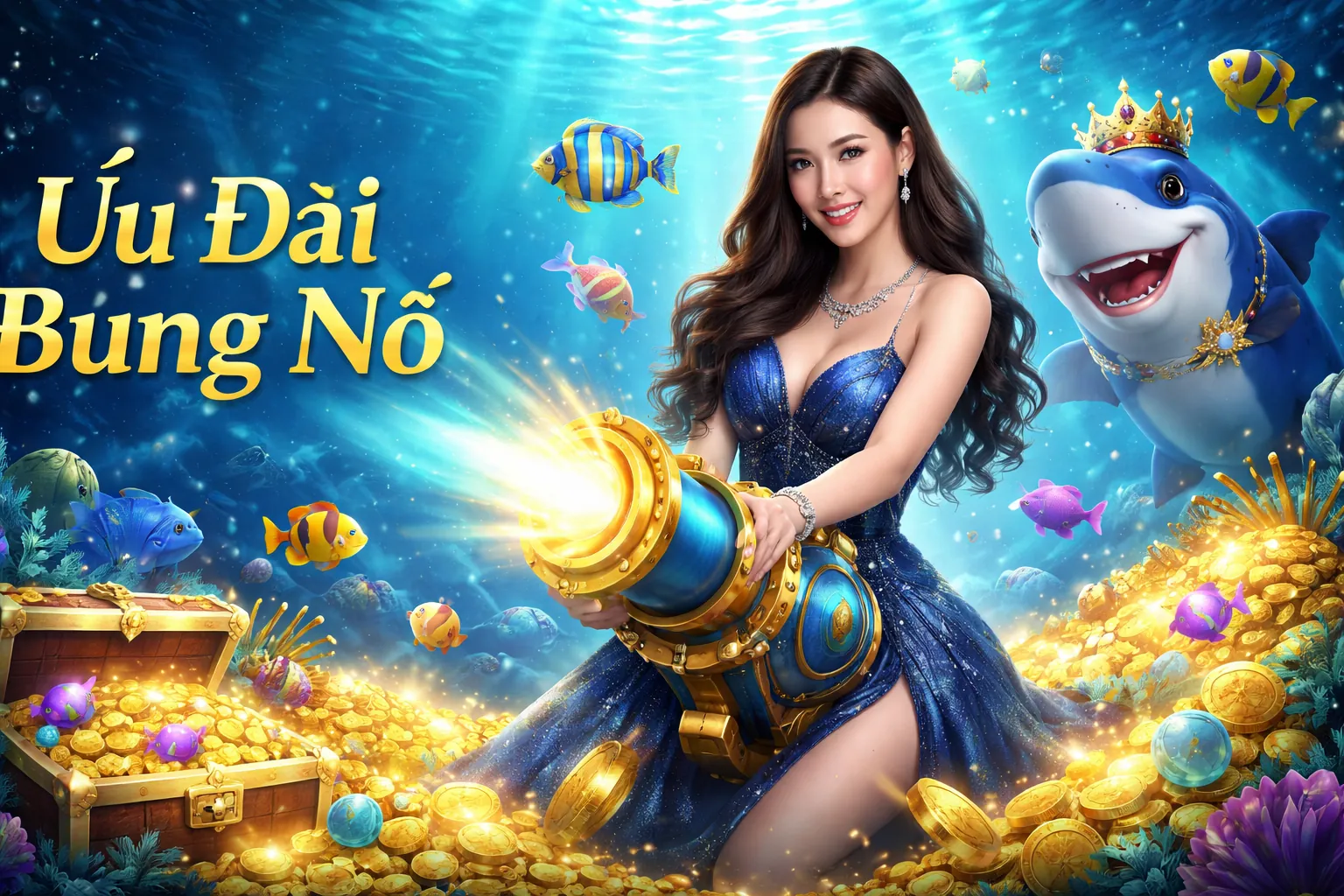Đồ họa và âm thanh sống động trong game bắn cá f1680 ios